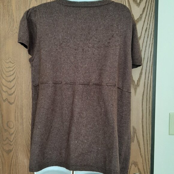 Maurices Women's Cotton Blend Brown Fair Isle Sweater Size 2 2X - Picture 5 of 6